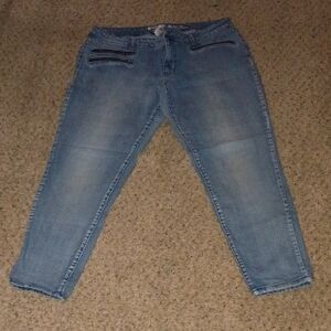 Mossimo Supply Co. Women's Light Blue Straight Leg Jeans